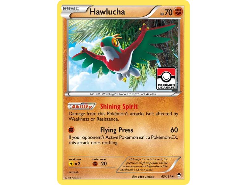 Hawlucha (Reverse Holo)