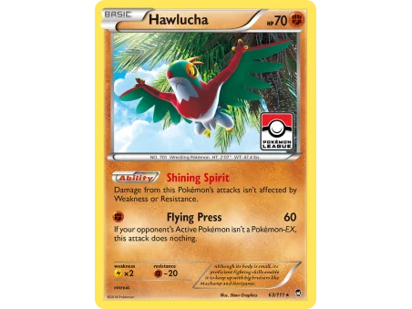 Hawlucha (Reverse Holo)
