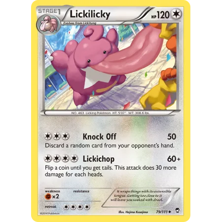 Lickilicky (Reverse Holo)
