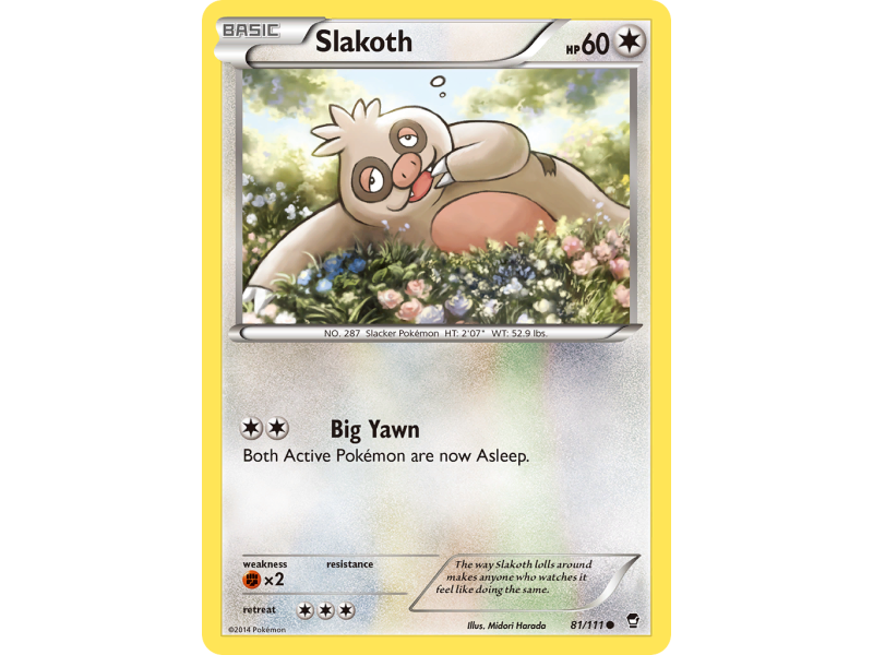 Slakoth (Reverse Holo)