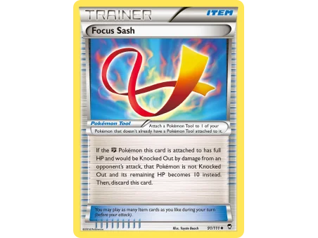 Focus Sash (Reverse Holo)