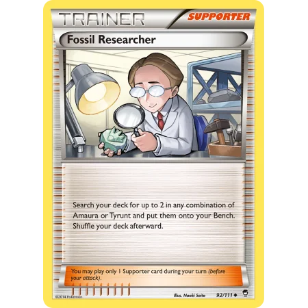 Fossil Researcher (Reverse Holo)