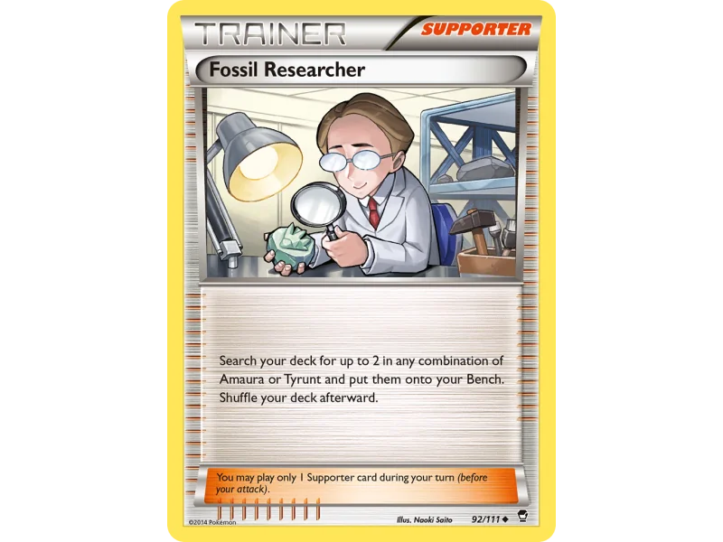 Fossil Researcher (Reverse Holo)