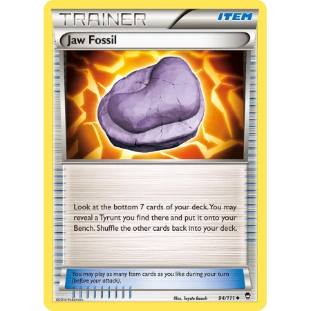 Jaw Fossil (Reverse Holo)