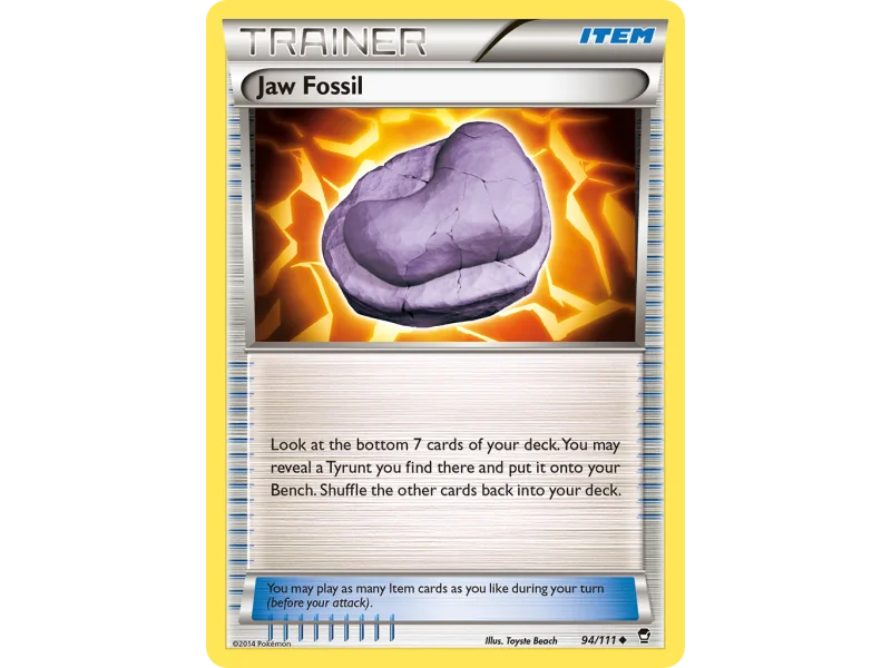 Jaw Fossil (Reverse Holo)