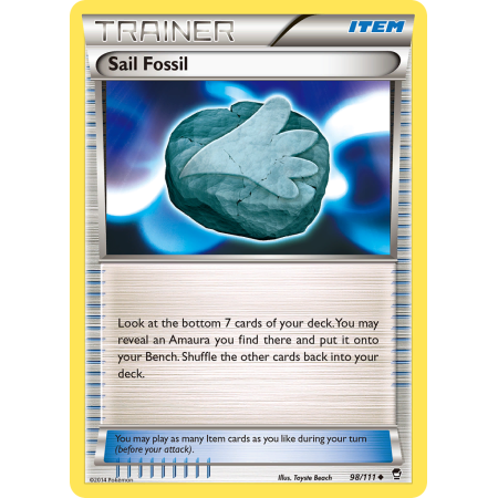 Sail Fossil (Reverse Holo)