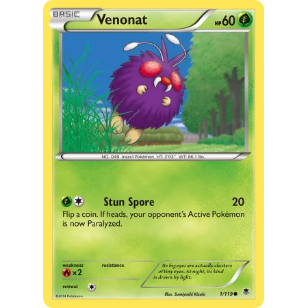 Venonat (Reverse Holo)