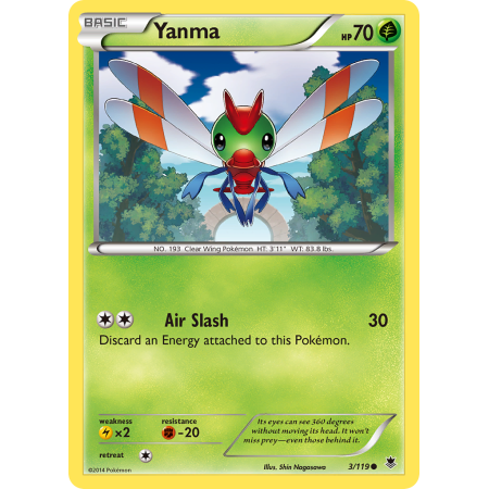 Yanma (Reverse Holo)