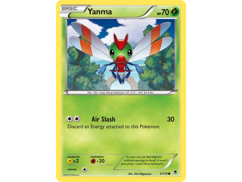 Yanma (Reverse Holo)