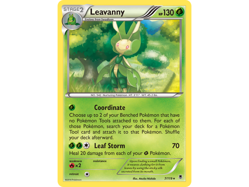 Leavanny (Reverse Holo)