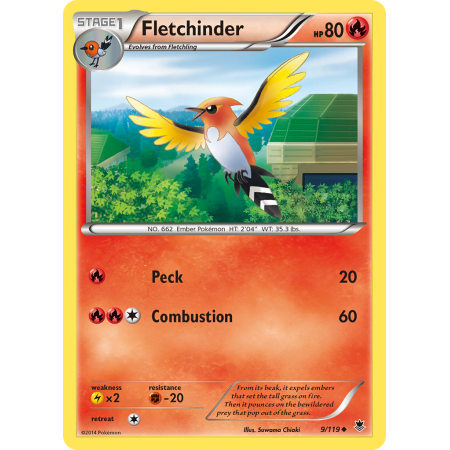 Fletchinder (Reverse Holo)