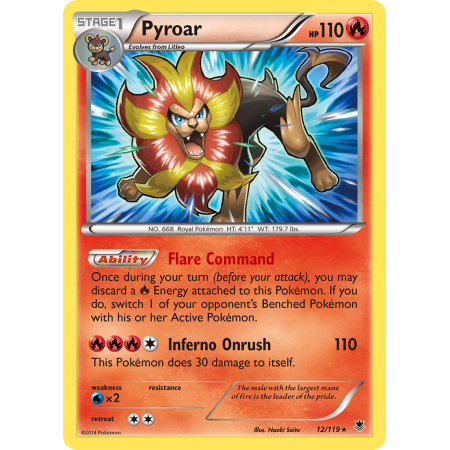 Pyroar (Reverse Holo)