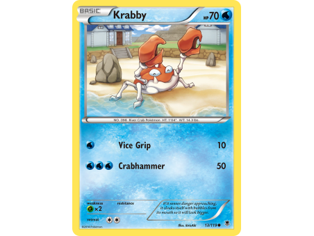 Krabby (Reverse Holo)