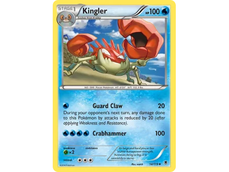 Kingler (Reverse Holo)
