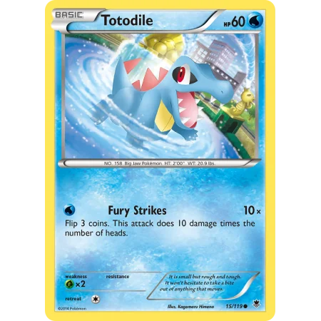 Totodile (Reverse Holo)