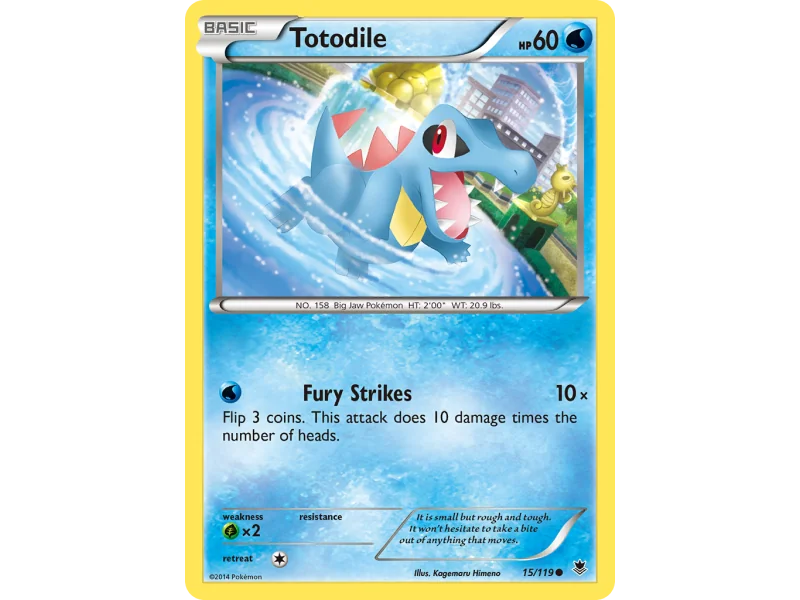 Totodile (Reverse Holo)