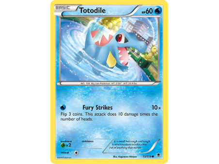 Totodile (Reverse Holo)