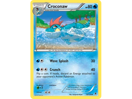 Croconaw (Reverse Holo)