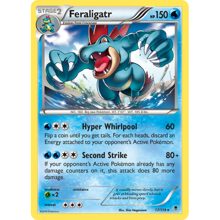 Feraligatr (Reverse Holo)