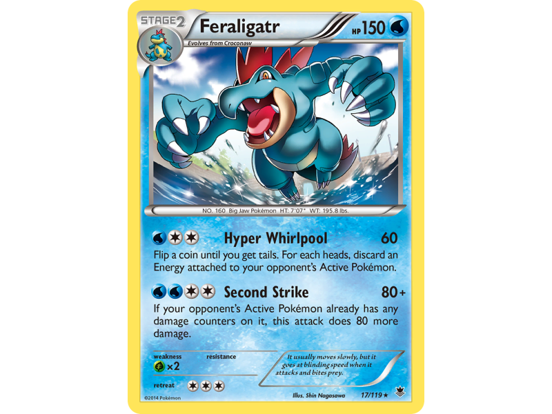 Feraligatr (Reverse Holo)
