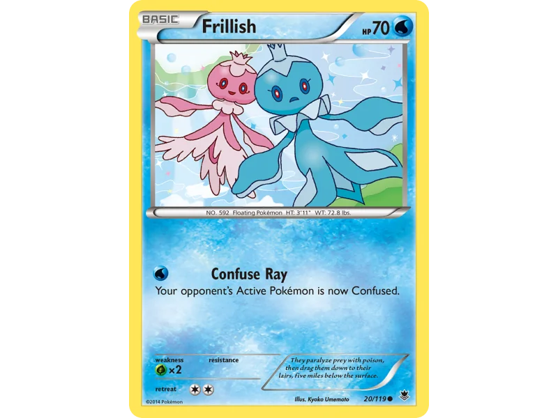 Frillish (Reverse Holo)