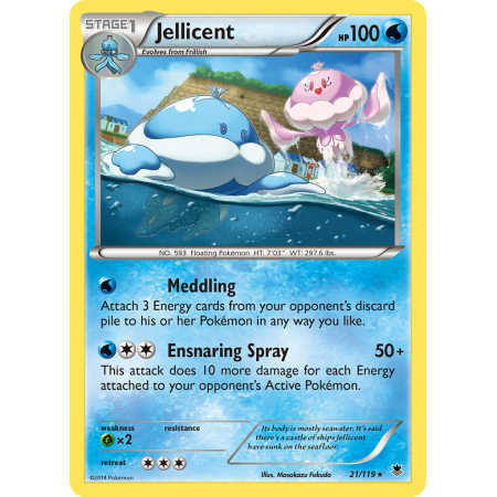 Jellicent (Reverse Holo)