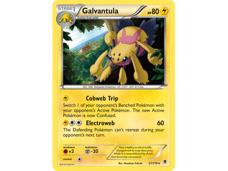 Galvantula (Reverse Holo)