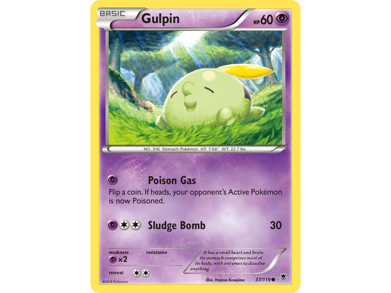 Gulpin (Reverse Holo)