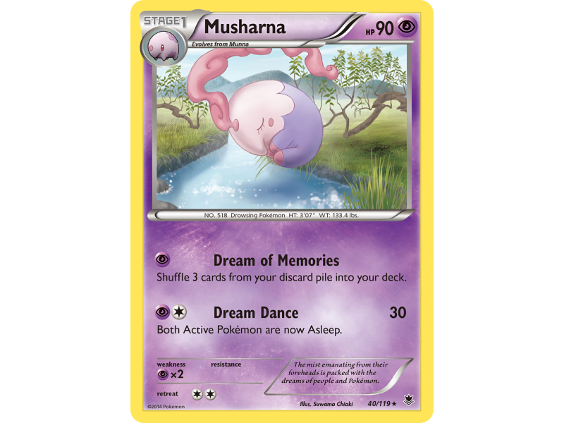 Musharna (Reverse Holo)