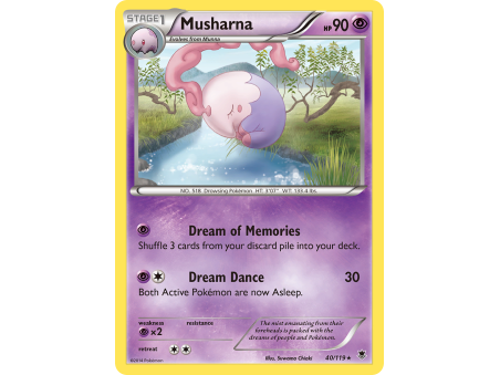 Musharna (Reverse Holo)
