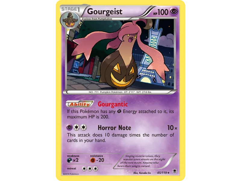 Gourgeist (Reverse Holo)