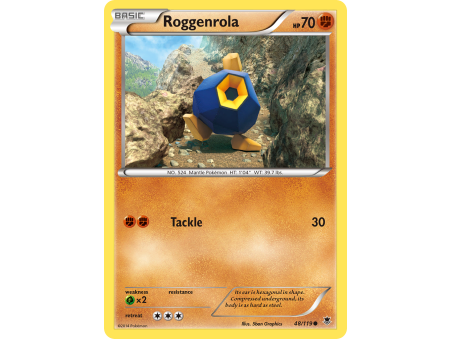 Roggenrola (Reverse Holo)
