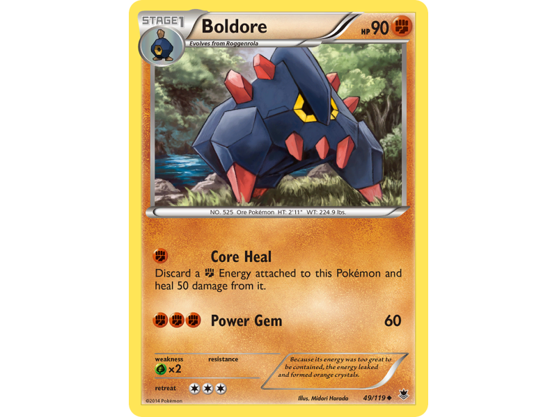 Boldore (Reverse Holo)