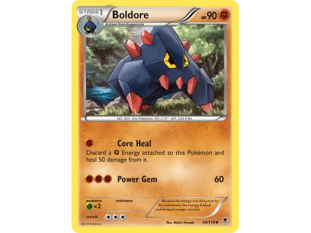 Boldore (Reverse Holo)