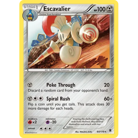 Escavalier (Reverse Holo)