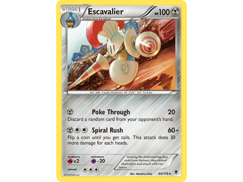 Escavalier (Reverse Holo)