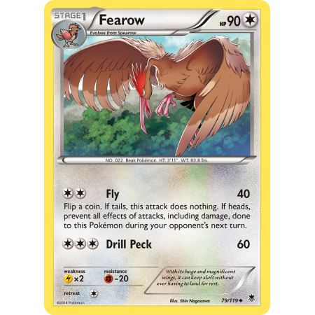 Fearow (Reverse Holo)