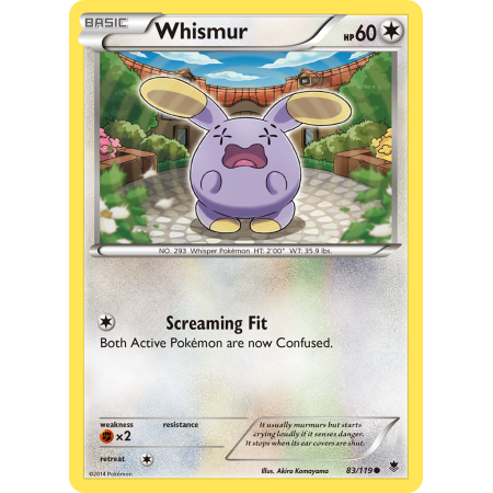 Whismur (Reverse Holo)