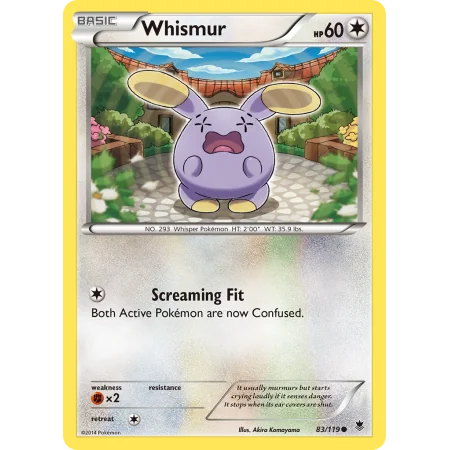 Whismur (Reverse Holo)
