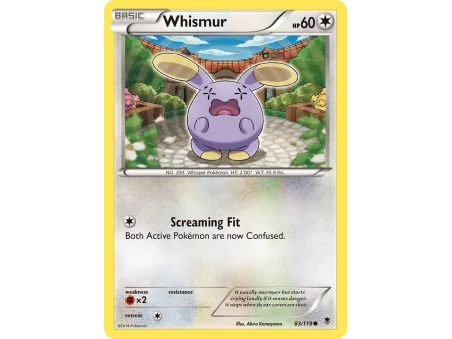 Whismur (Reverse Holo)