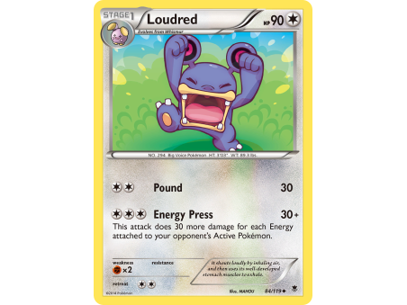 Loudred (Reverse Holo)