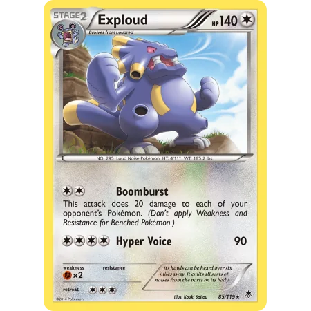 Exploud (Reverse Holo)