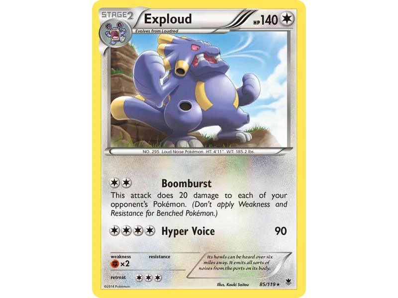 Exploud (Reverse Holo)