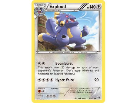 Exploud (Reverse Holo)