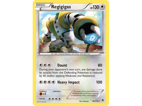 Regigigas (Reverse Holo)