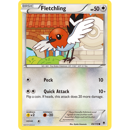 Fletchling (Reverse Holo)
