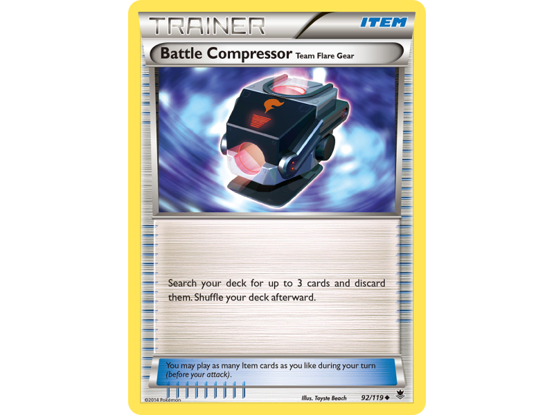 Battle Compressor Team Flare Gear