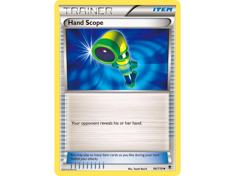 Hand Scope (Reverse Holo)