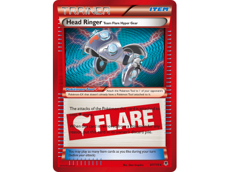 Head Ringer Team Flare Hyper Gear (Reverse Holo)