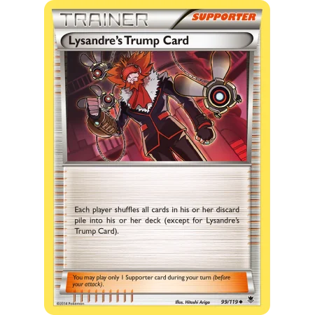 Lysandre's Trump Card (Reverse Holo)